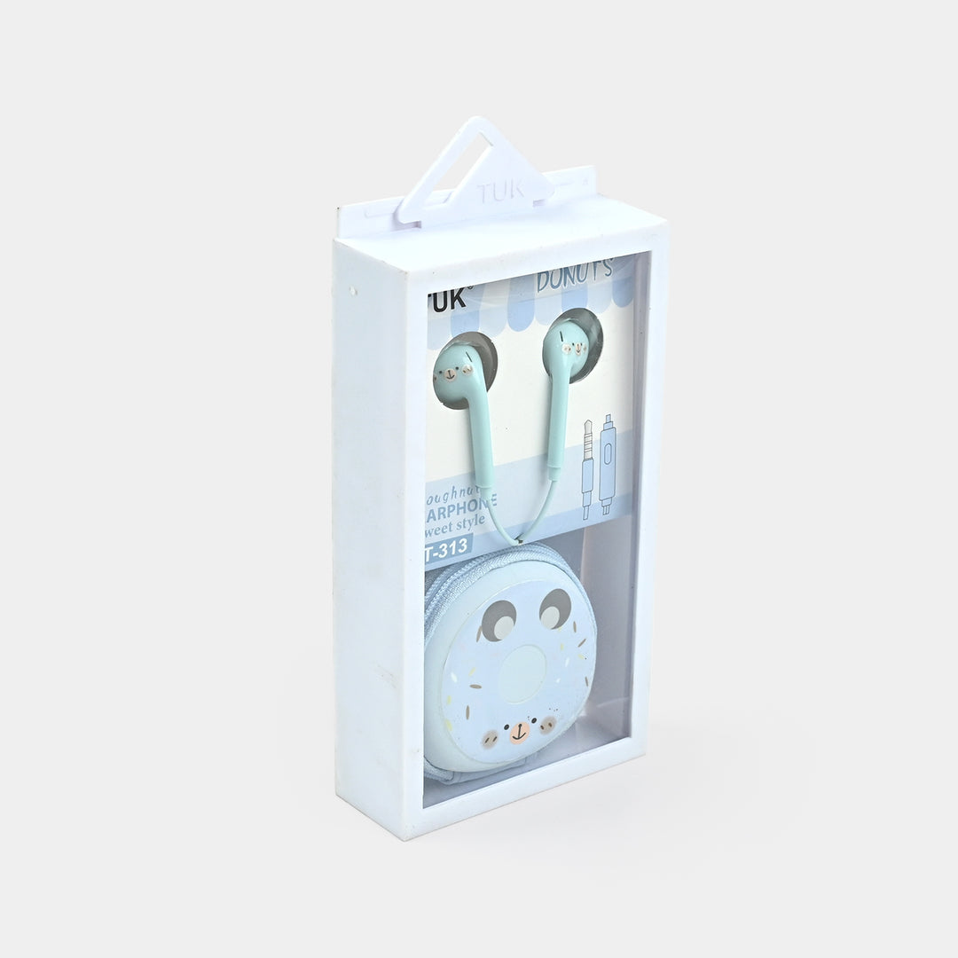 Stylish Fancy Earphones with Zipper Case