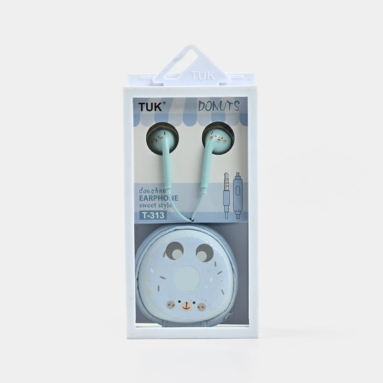 Stylish Fancy Earphones with Zipper Case