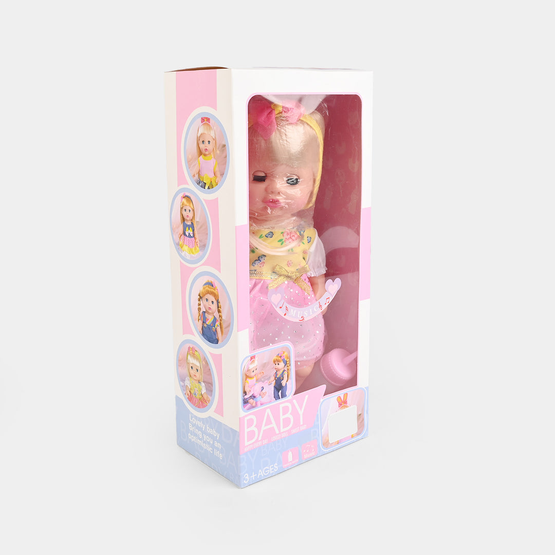 Baby Doll with Feeder With Sound