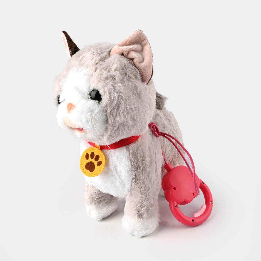 Plush Walking Cat Toy