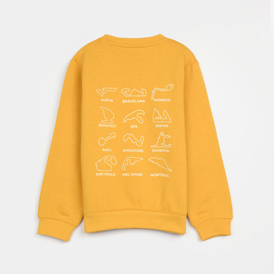 Boys Fleece 2 Piece Suit - Yellow