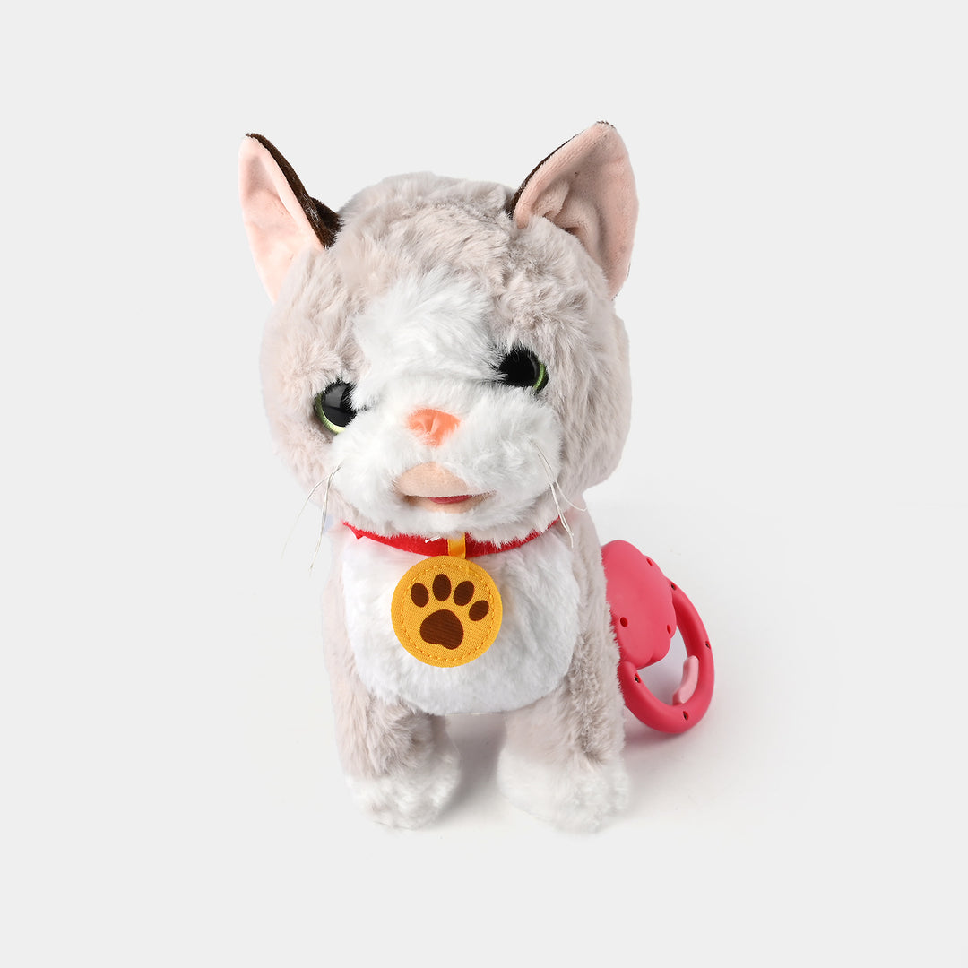 Plush Walking Cat Toy