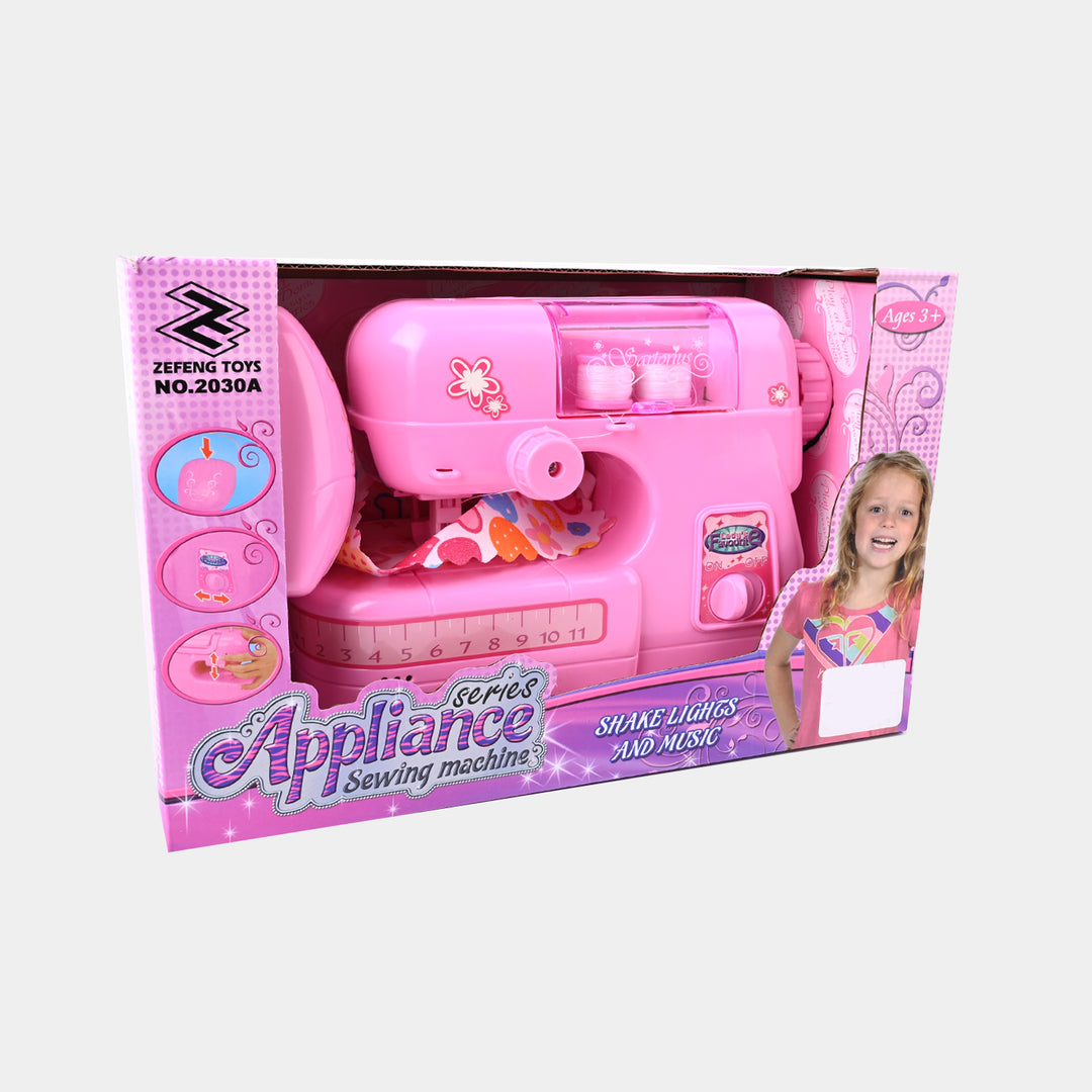 Sewing Machine Play Set For Girls