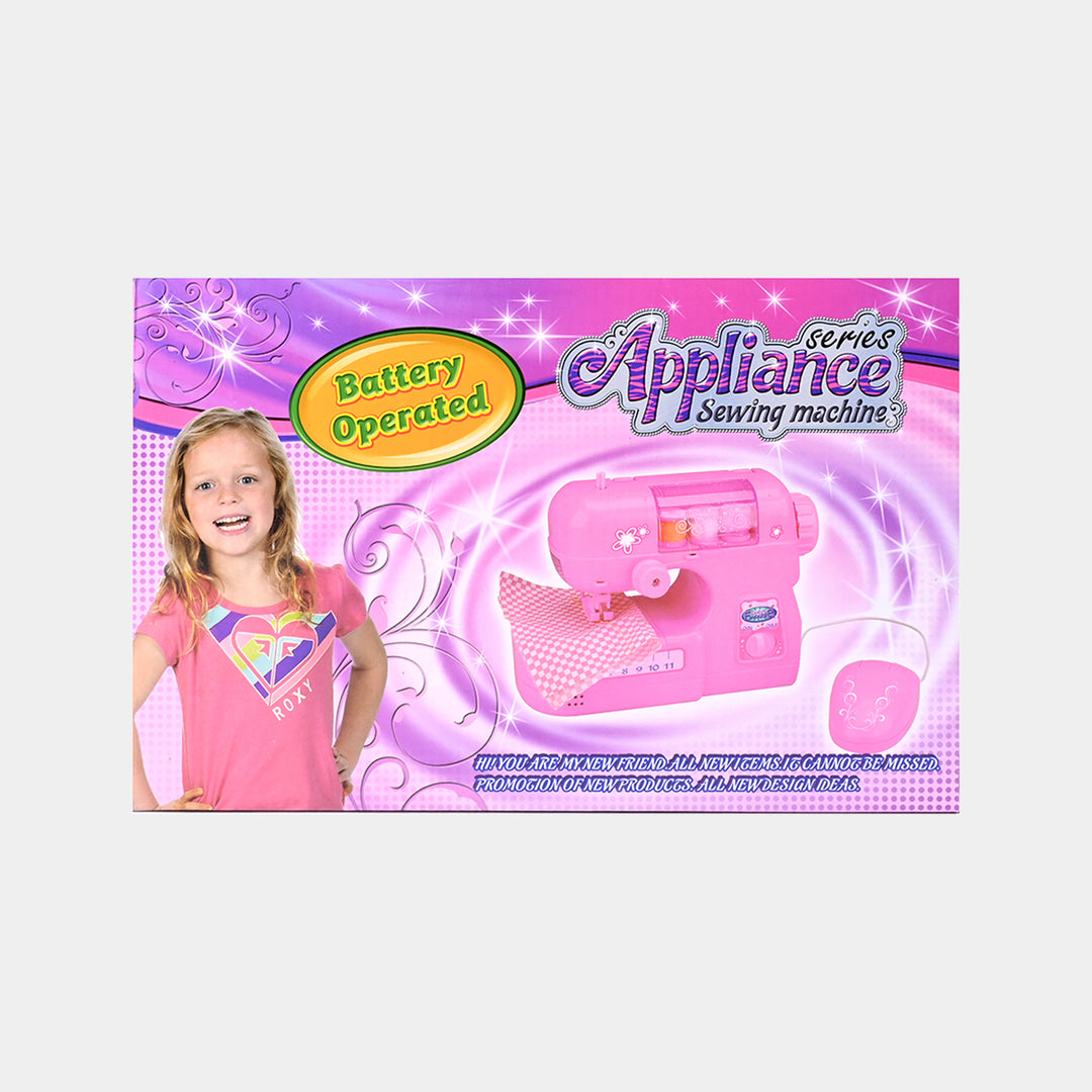 Sewing Machine Play Set For Girls