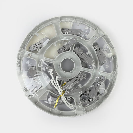 Round Cloth Hanger (10 Clips)
