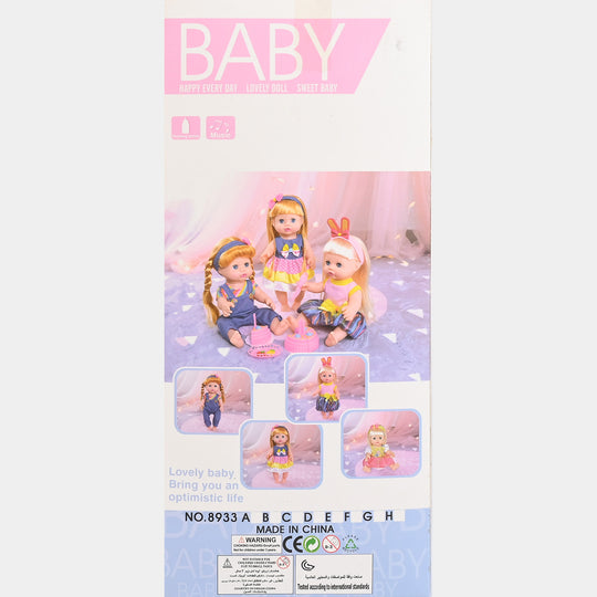 Baby Doll with Feeder With Sound
