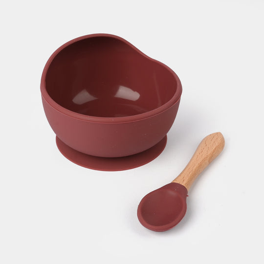 Silicone Feeding Bowl & Spoon | 6M+