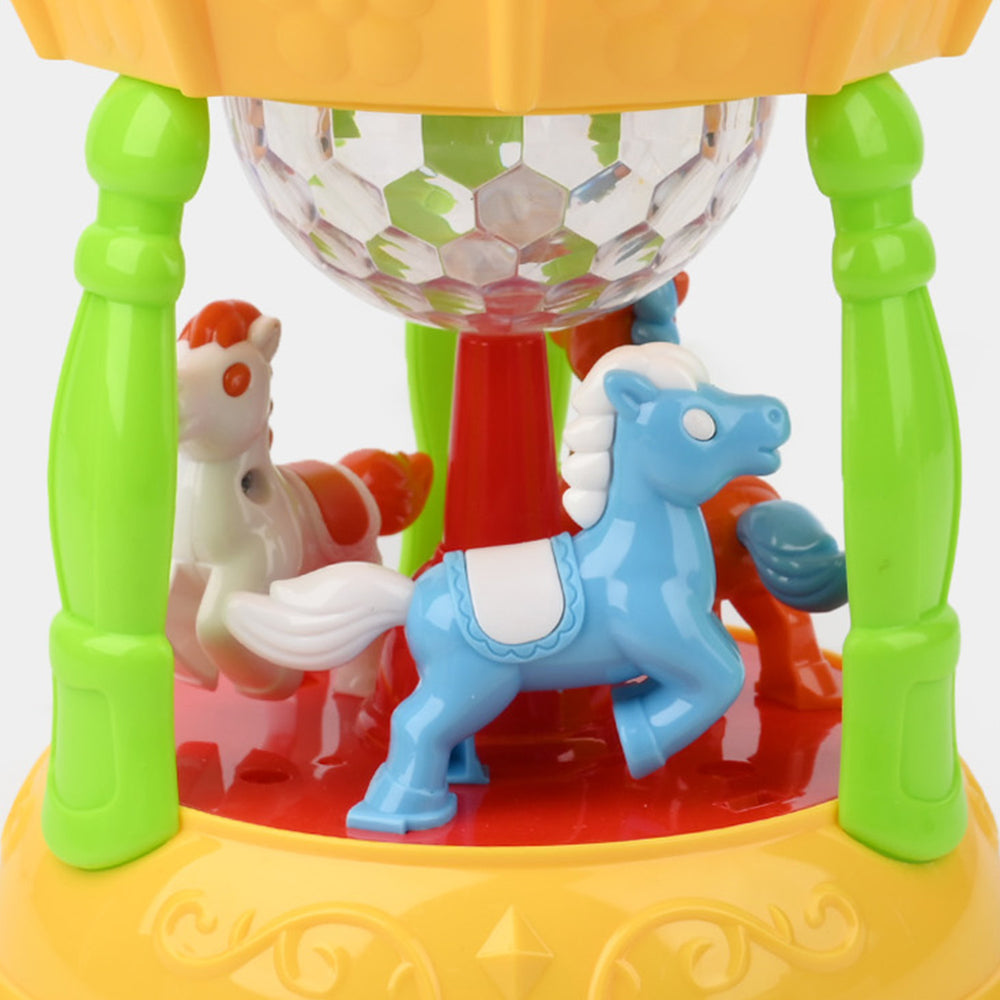 Carousel With Light & music For Kids