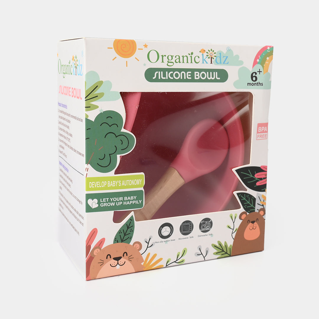 Silicone Feeding Bowl & Spoon | 6M+