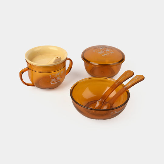 Baby Feeding Set with Spoon and Bowl