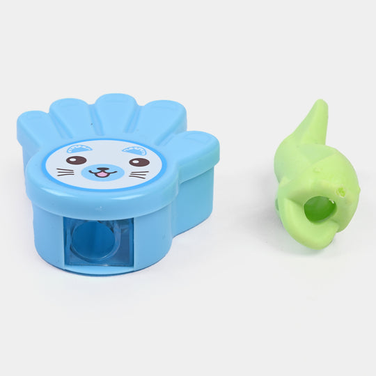 Eraser +Sharpener 2IN1 For Kids