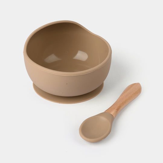 Silicone Feeding Bowl & Spoon | 6M+