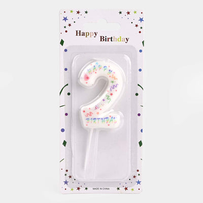 Party Number Candles Digital Cake Topper