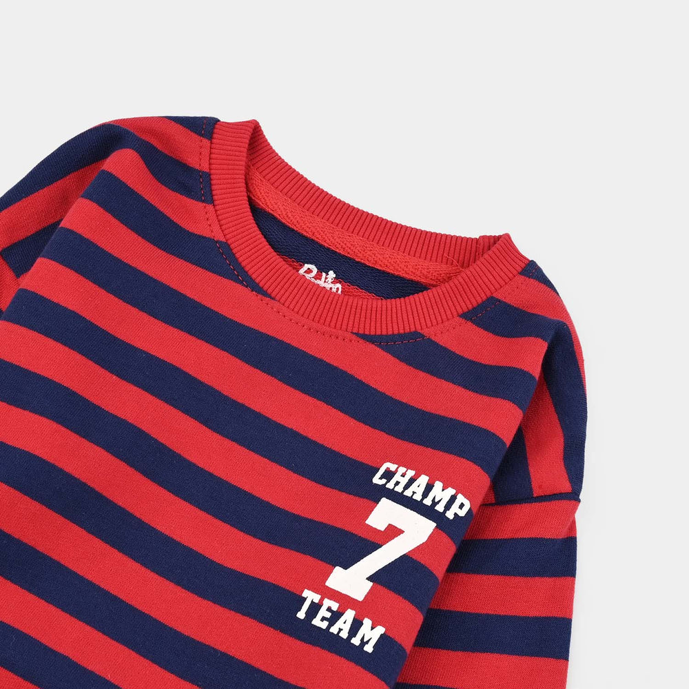 Infant Boys Jersey/Terry Sweatshirt Champ 7 Team-Salsa