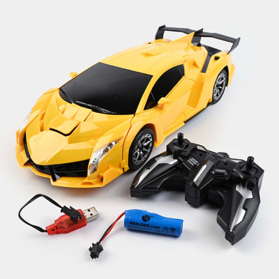 REMOTE CONTROL TRANSFORMATION CAR FOR KIDS