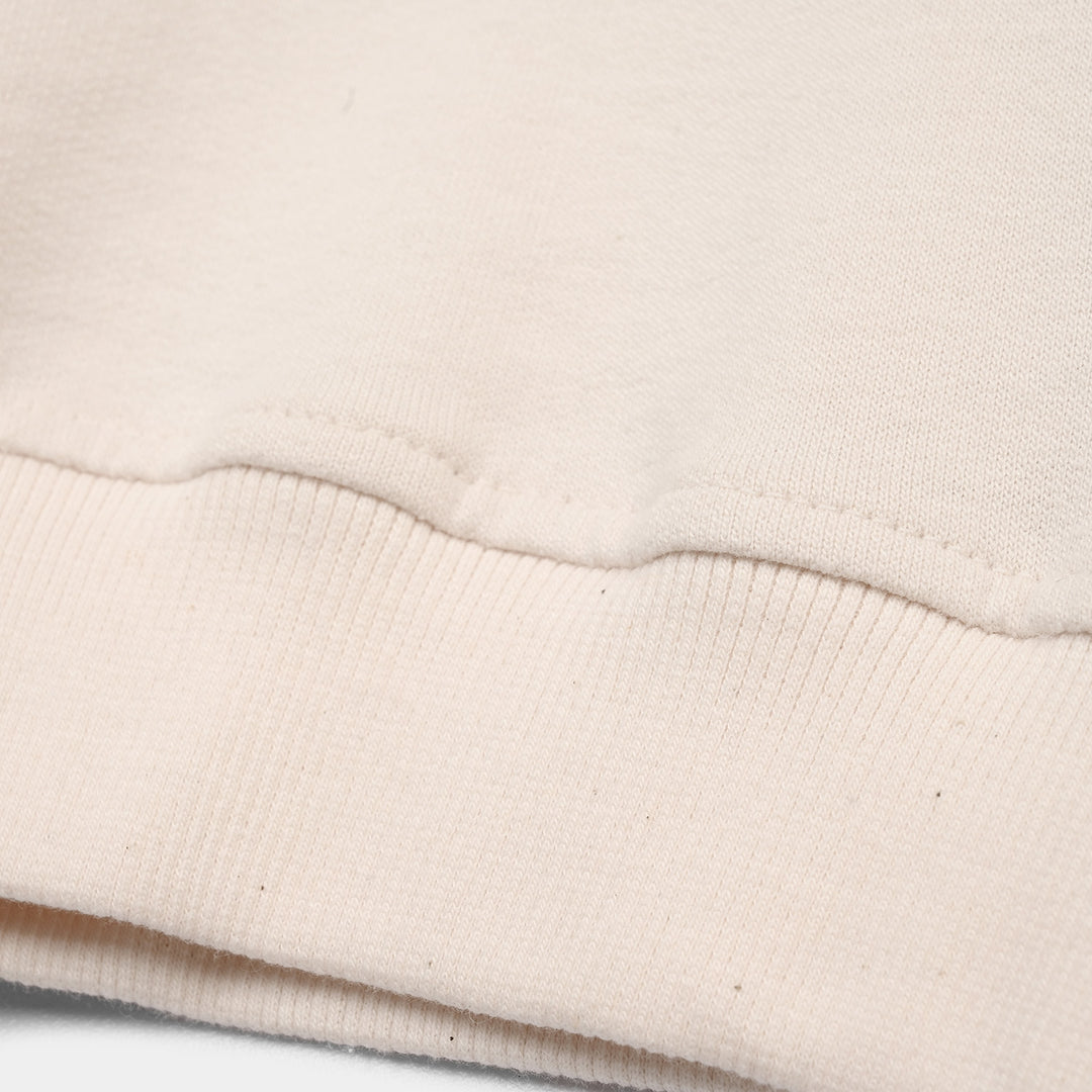 Boys Fleece Sweatshirt DRUM-White