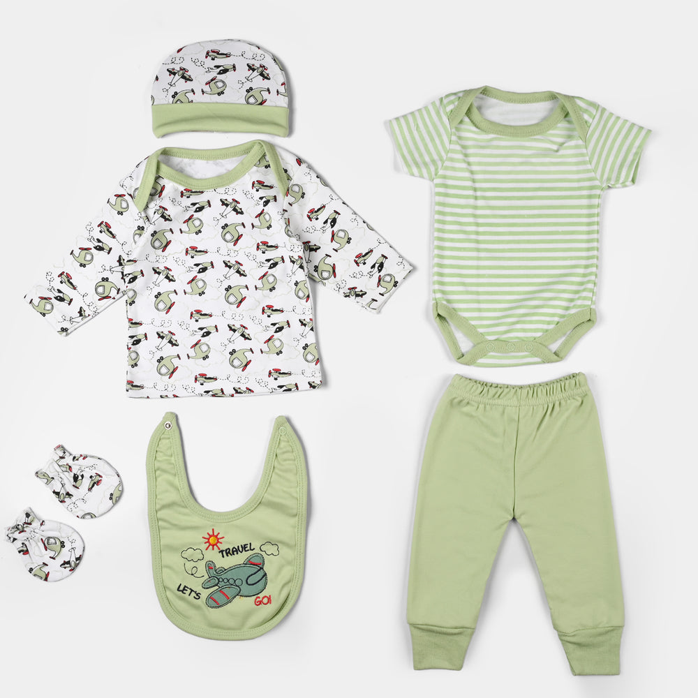 Infant Starter Set 11Pcs Helicopter Misty Jade