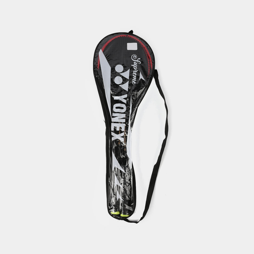 BADMINTON RACKET PAIR WITH CARRYING BAG