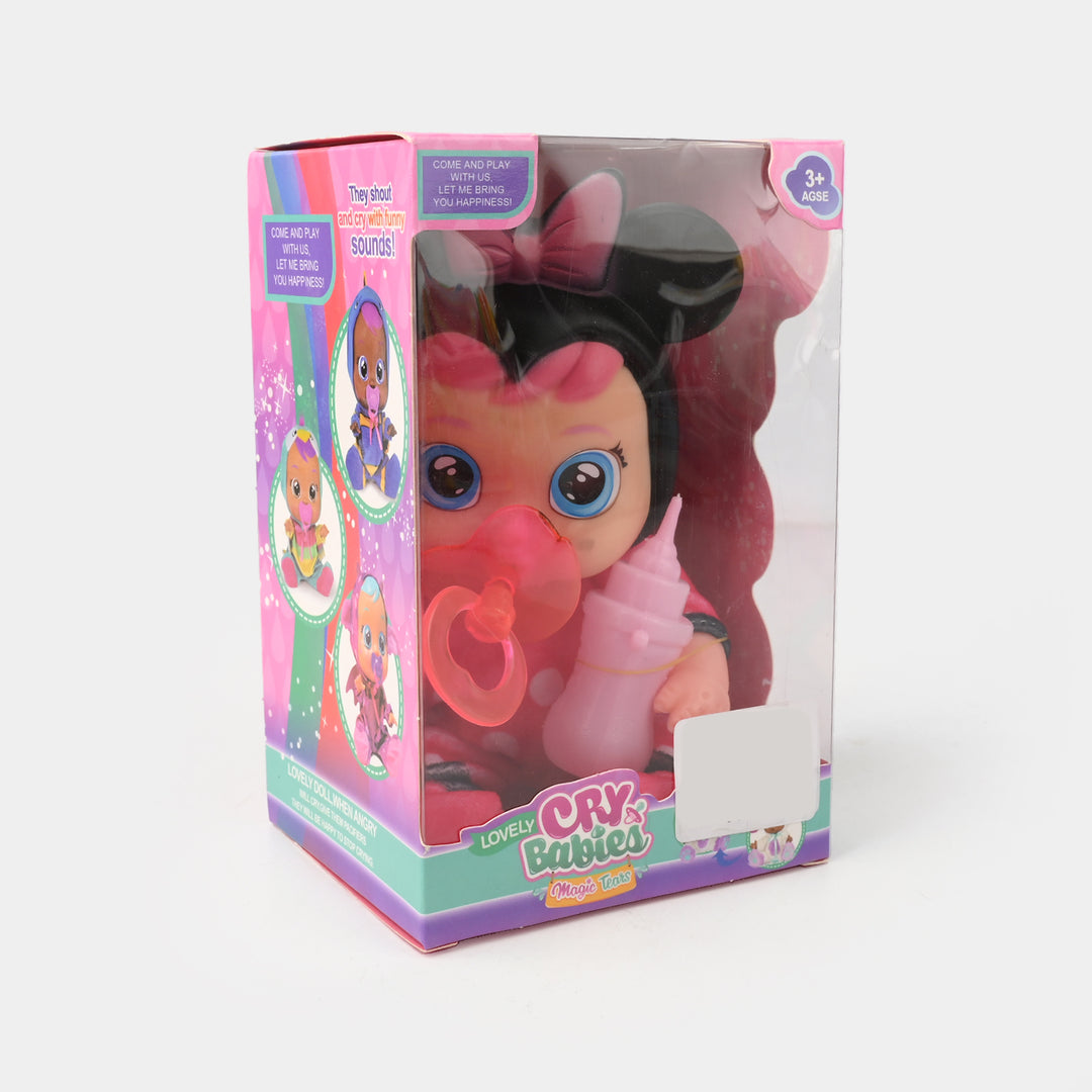 8 Inch Cry Baby Doll Toy