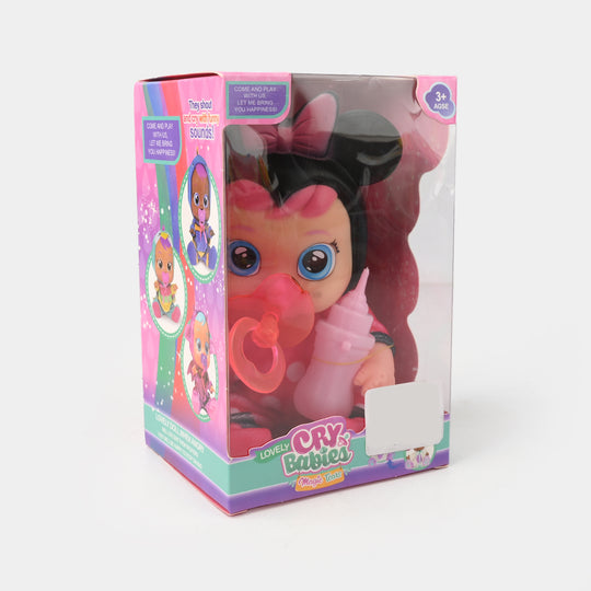 8 Inch Cry Baby Doll Toy