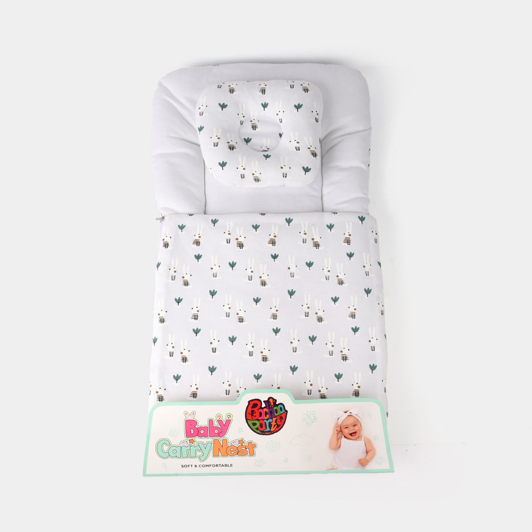 Soft & Cozy Baby Carry Nest with Pillow