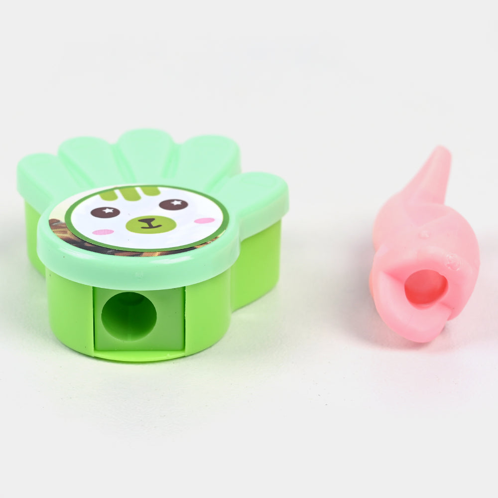 Eraser +Sharpener 2IN1 For Kids