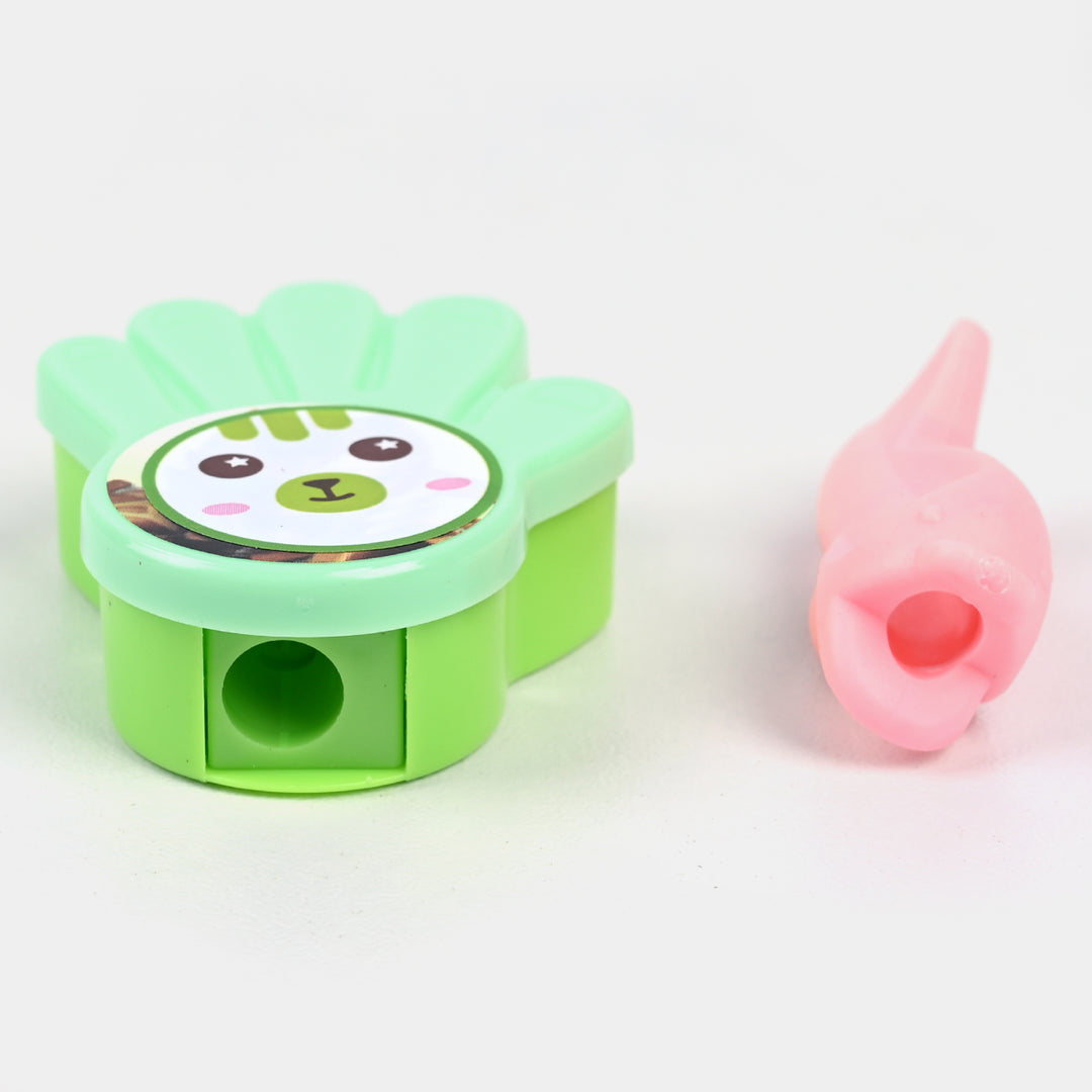 Eraser +Sharpener 2IN1 For Kids