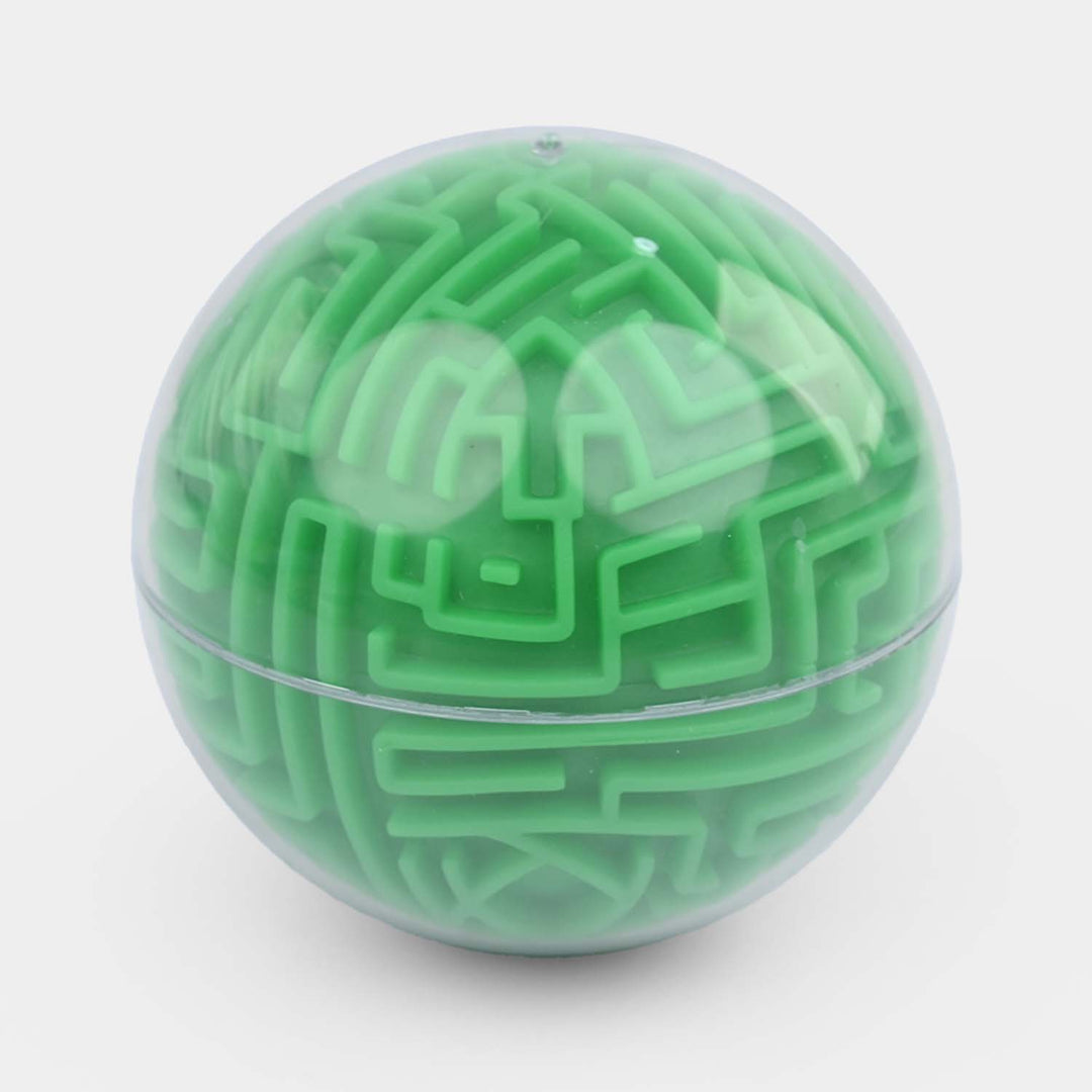 A Maze Ball 3D Brain Teaser Sphere