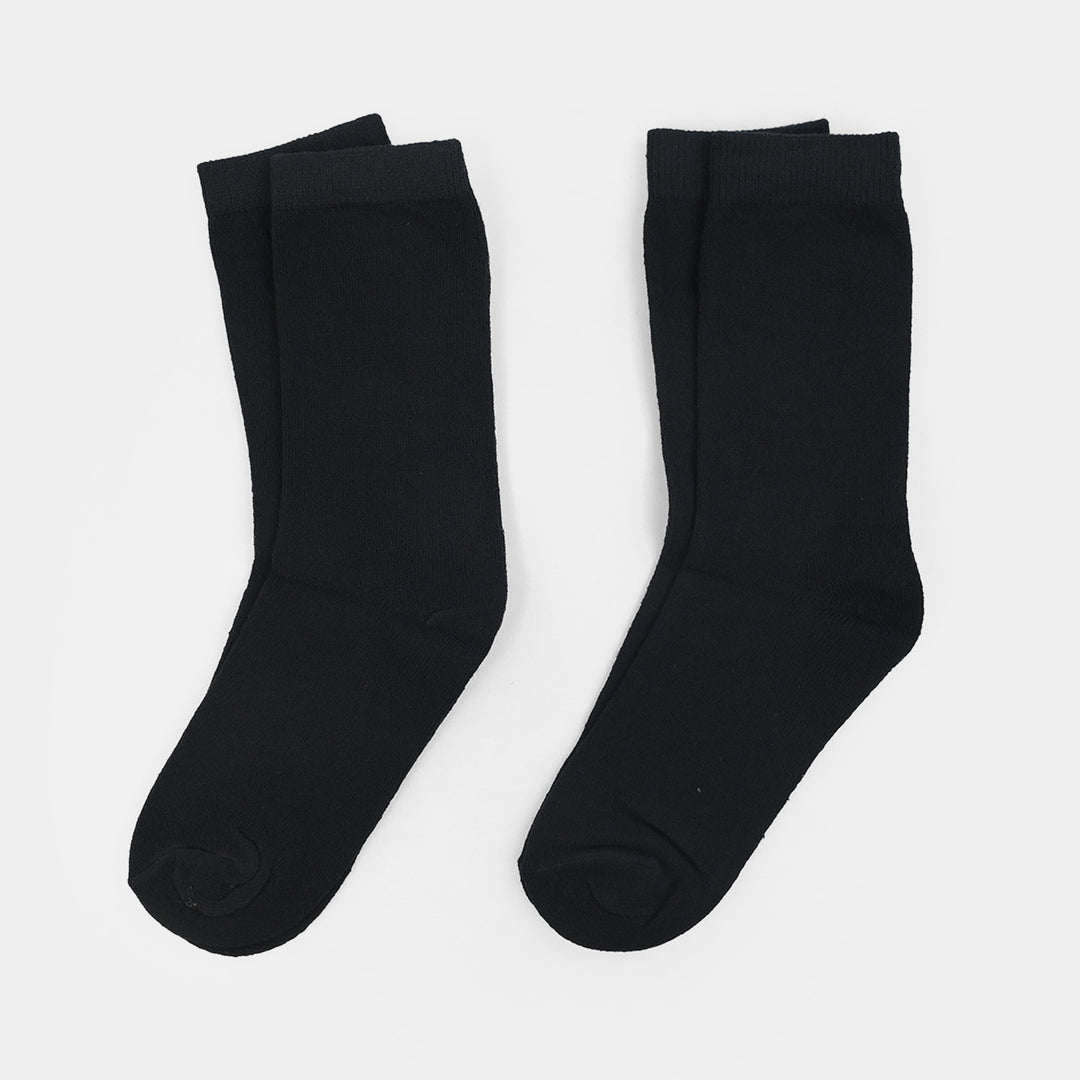 Socks Pack Of 2 Basic-BLACK