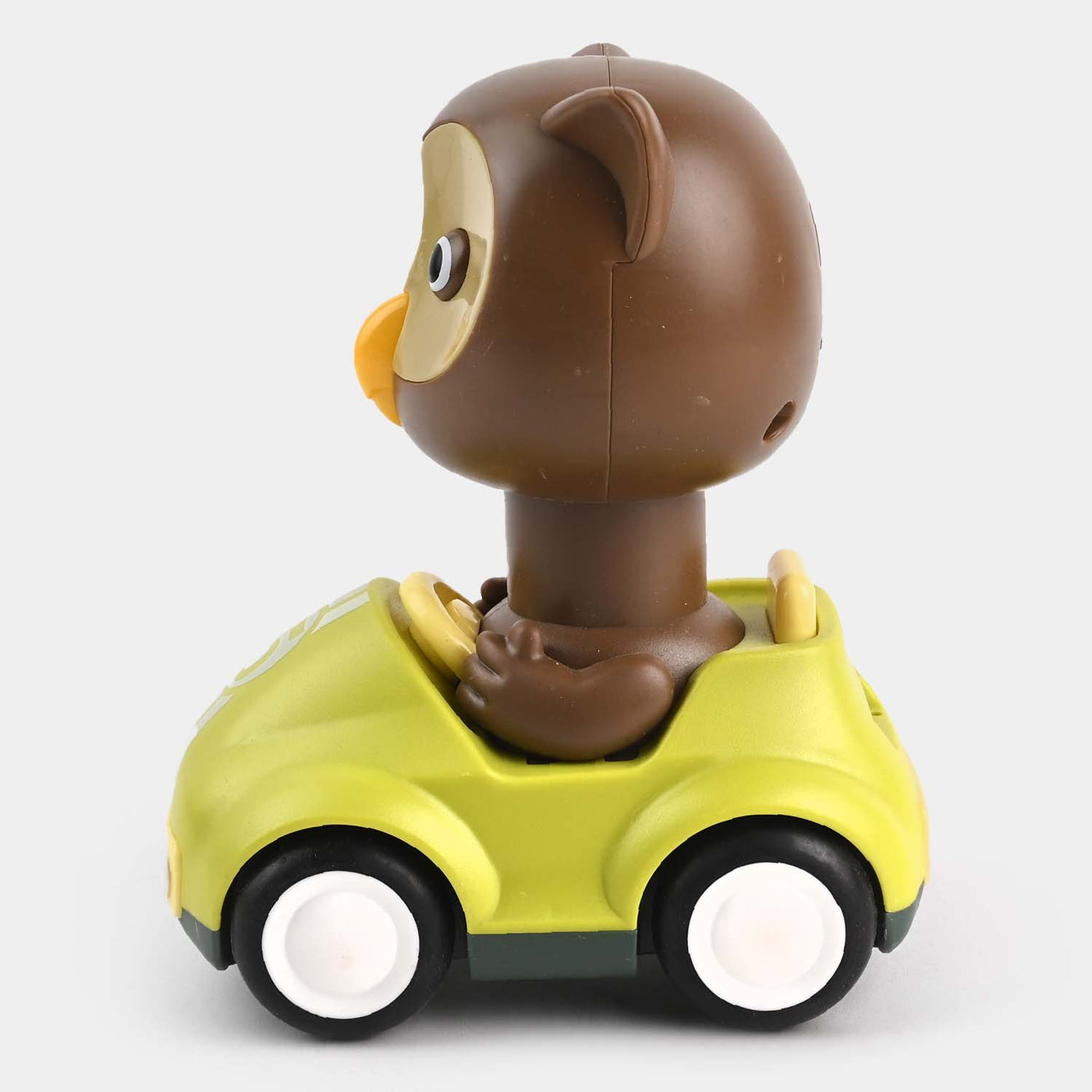 Four-Wheel Cartoon Car With Owl Toy