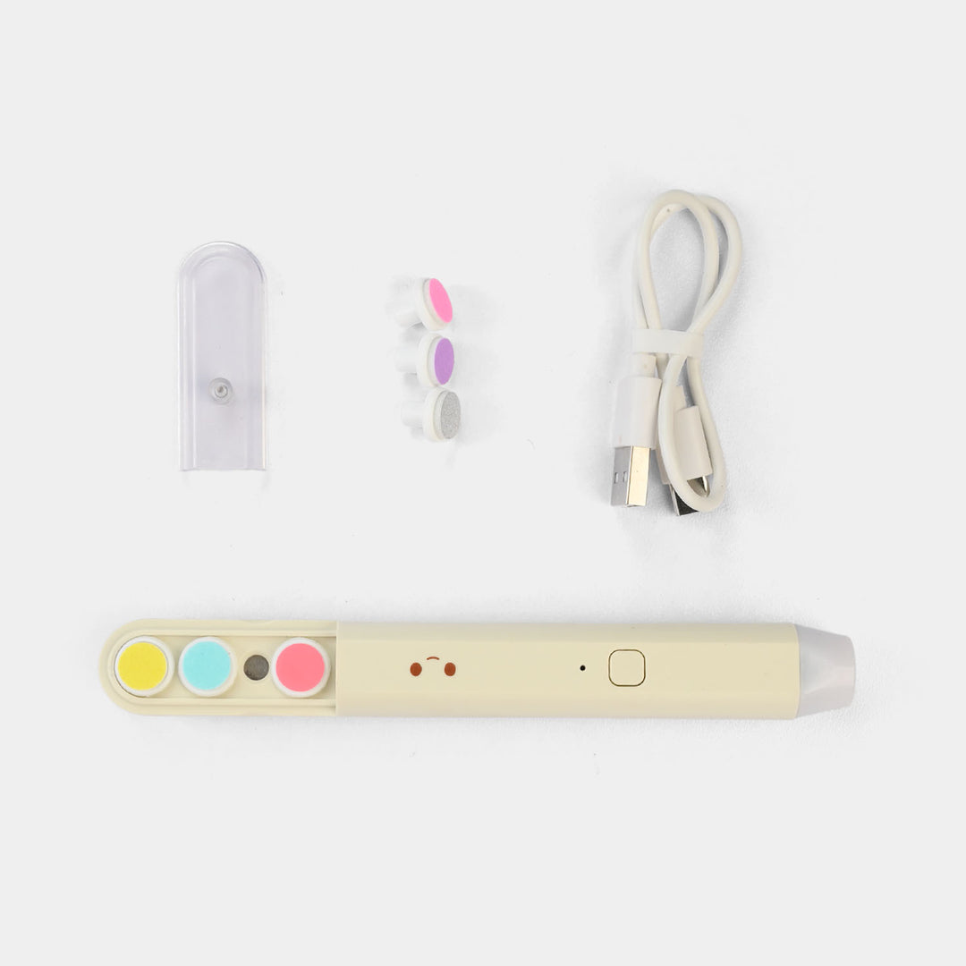 Rechargeable Pen-Style Baby Nail Trimmer | Cream 2852