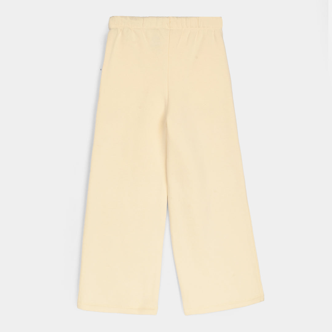 Girls Fleece Culotte Basic-Wood Ash
