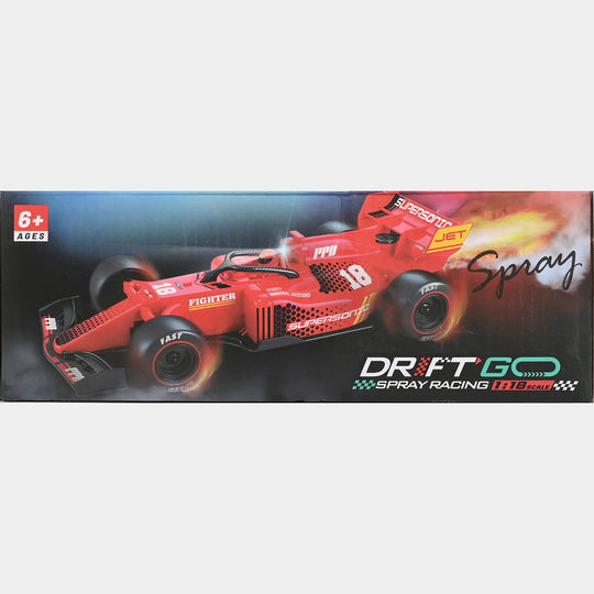 Remote Control Racing Car With Smoke Function