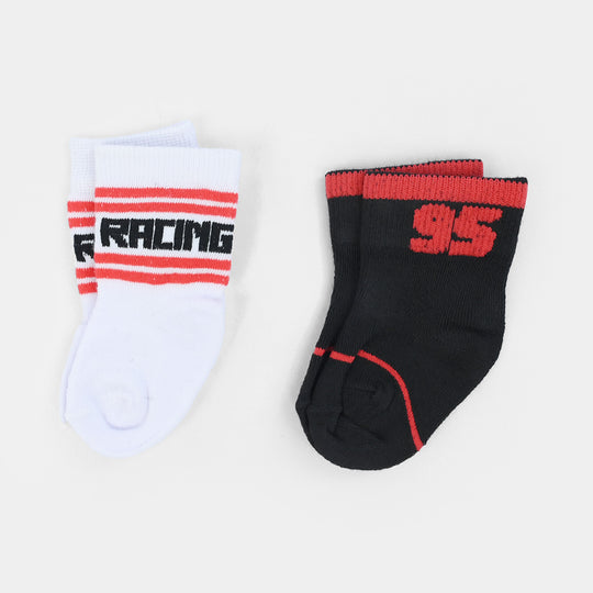 Infant Boys Socks Pack Of 2 Racing