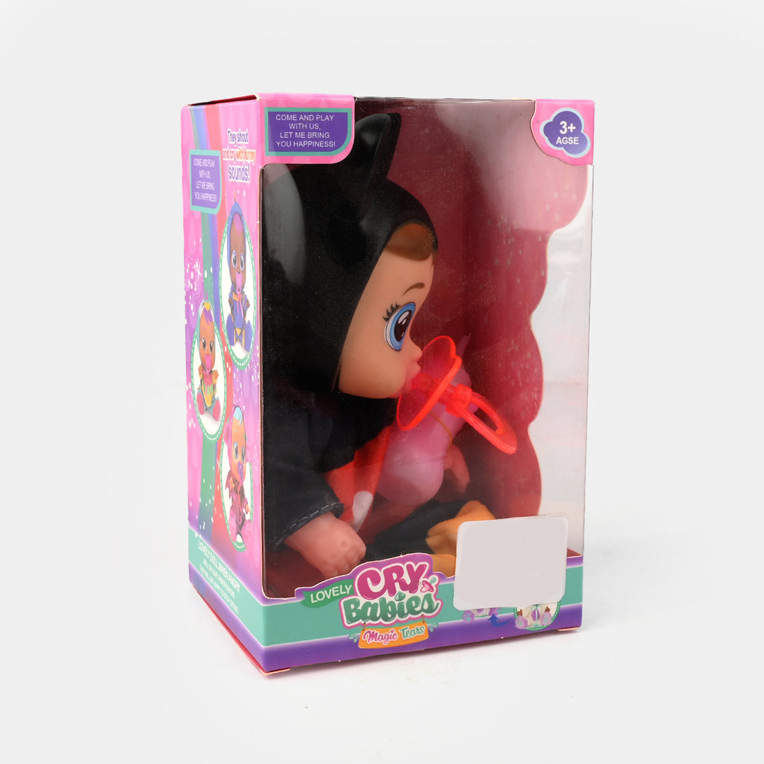 8 Inch Cry Baby Doll Toy