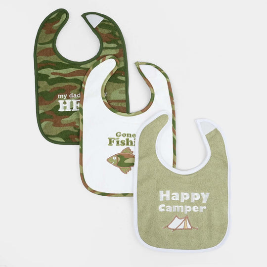 Baby Bib Pack OF 3PCs | 0M+