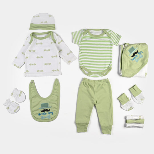 Infant Starter Set 11Pcs Bow Misty Jade