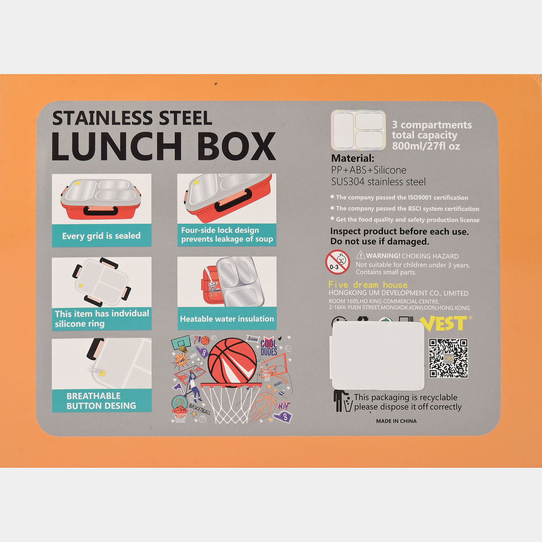 Stainless Steel Premium Kids Lunch Box