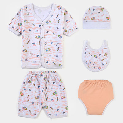 Baby 5Pcs Suit Gift Set | 0M+