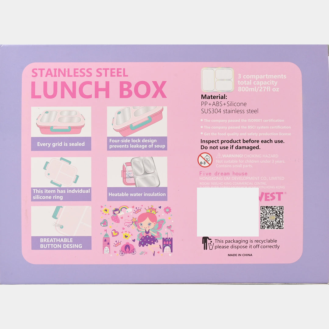 Stainless Steel Premium Kids Lunch Box