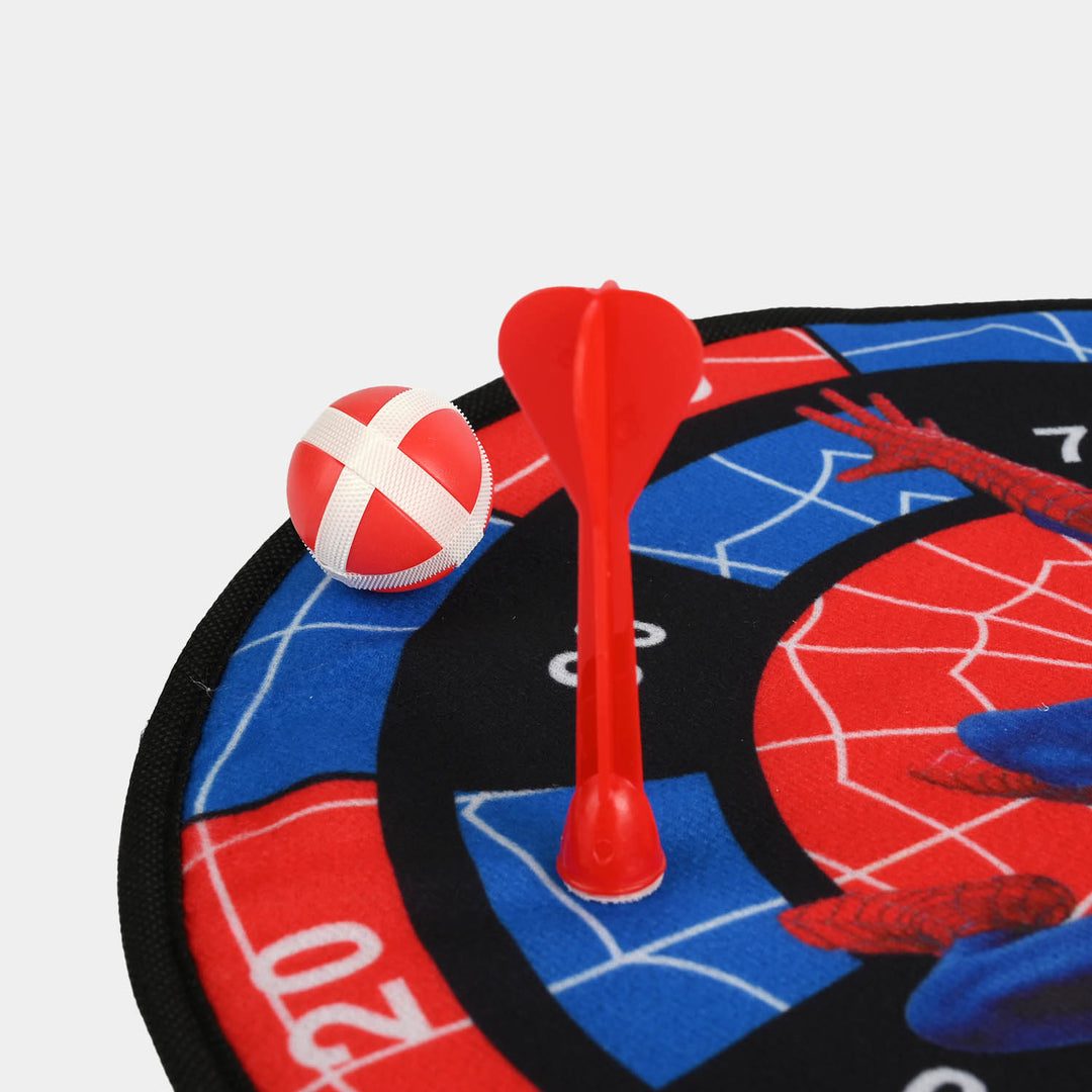 Superhero Target Game Set with Sticky Balls and Darts
