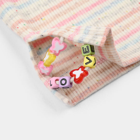 Girls Jersey/Terry T-Shirt (You Are So Sweet) – Multi