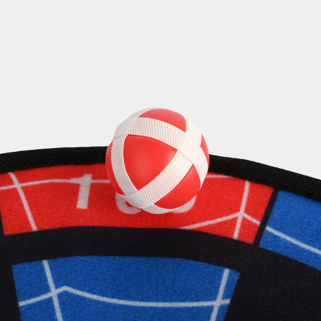 Superhero Target Game Set with Sticky Balls and Darts