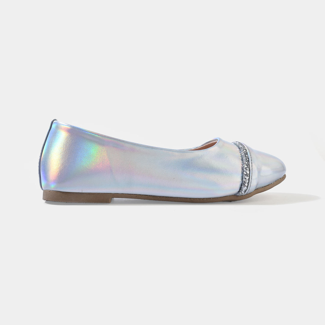Girls Pumps MH-2233-SILVER