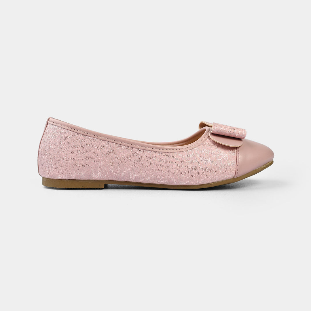Girls Pumps 11-118-Tea.Pink