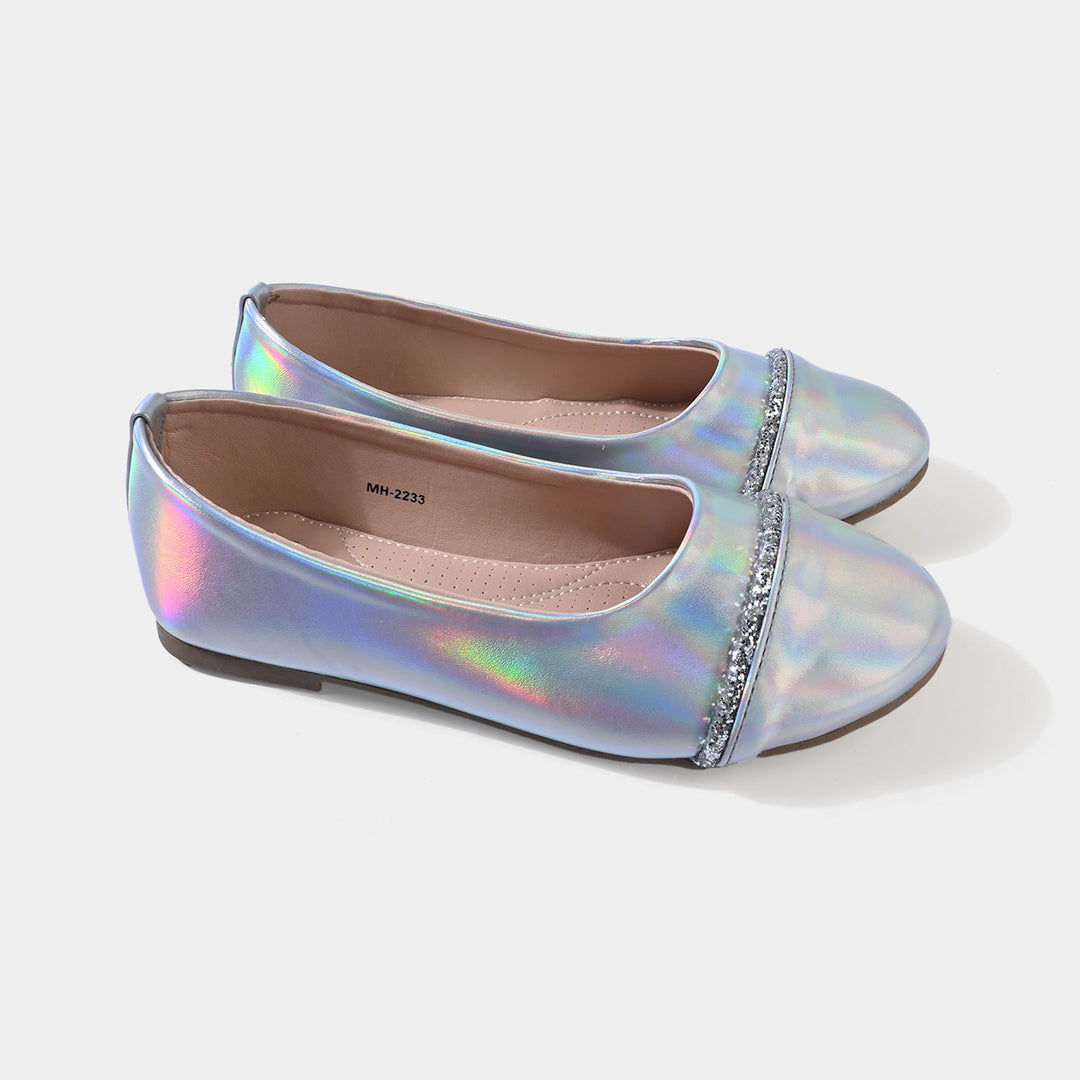 Girls Pumps MH-2233-SILVER