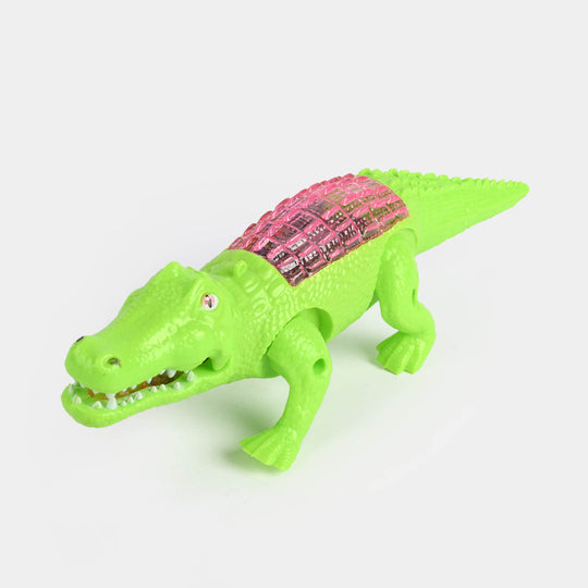 Light-Up Toy Crocodile with Sound