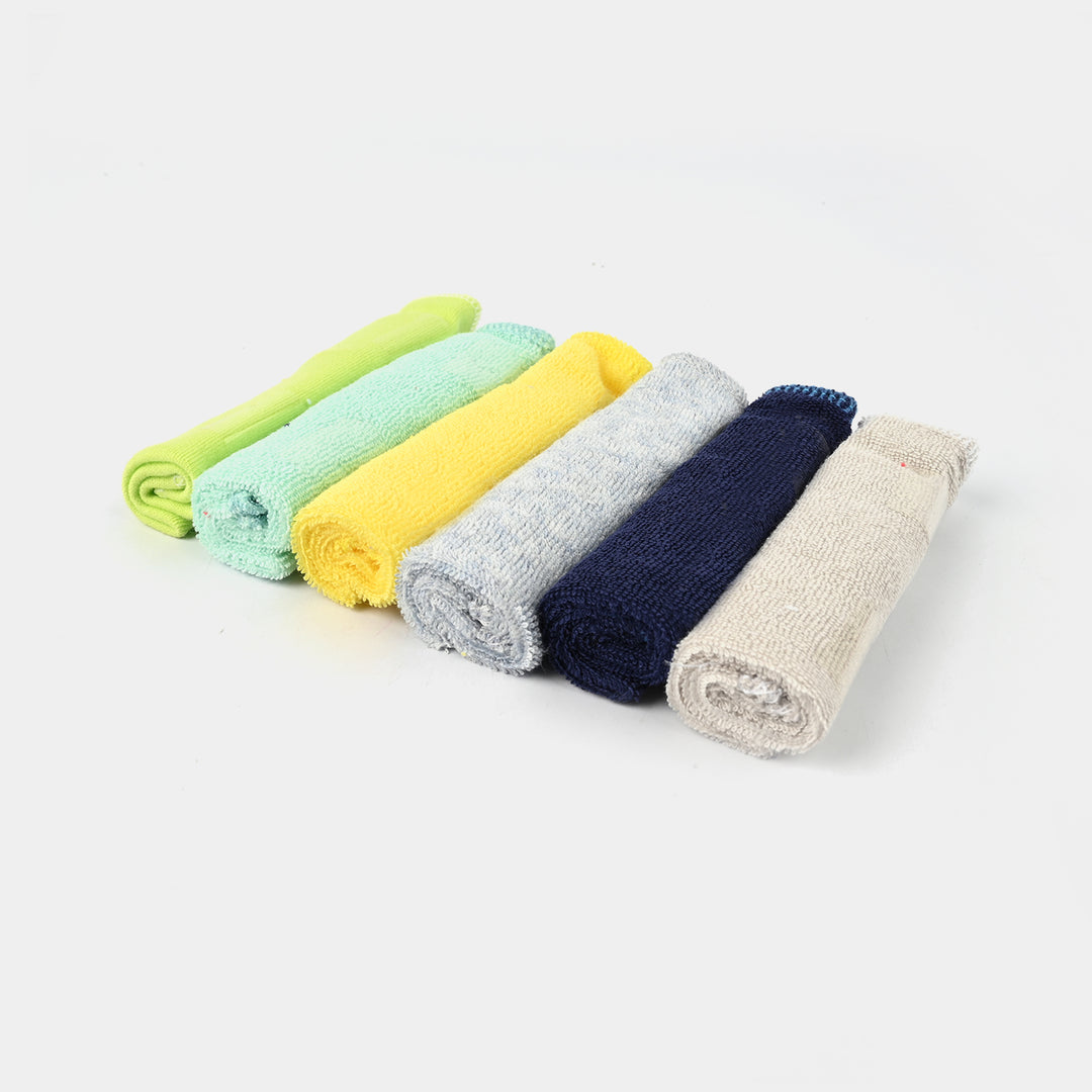 BP Baby 6 Pcs Washcloth Set