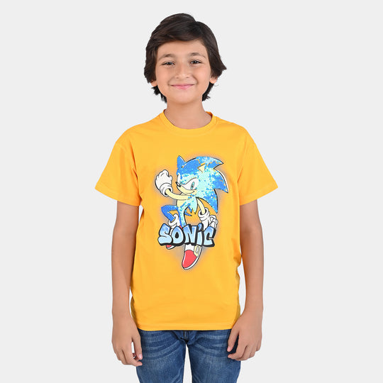 Boys Lycra Jersey T-Shirt Character-Citrus