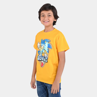 Boys Lycra Jersey T-Shirt Character-Citrus